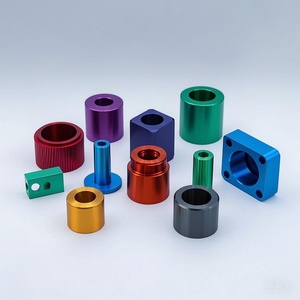 Pièces en aluminium usinées CNC par tournage et fraisage, usinage de précision à tolérances strictes, pièces oxydées, accessoires pour drones, livraison rapide - Product Image 1