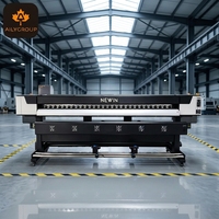 NOUVEAU Imprimante jet d'encre éco-solvant rouleau-à-roule I3200/I1600 Double 50m²/h Haute Vitesse 1800mm Automatique Dx5 pour Bannières, Étiquettes et Papier
