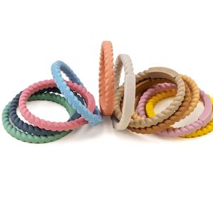 Mordedor de Silicona Portátil para Bebés, Accesorio de Lactancia Suave y Regalo Infantil para Masticar y Aliviar la Dentición, Juguetes Suaves - Product Image 4