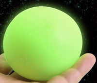 Jouets anti-stress Txl82, boule de tofu lumineuse de décompression, balles sensorielles TPR à presser pour adultes et enfants, jouets anti-stress Merrycoo