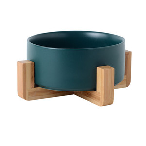 Cerâmica <span class=keywords><strong>Pet</strong></span> Bowl Eco-Friendly grande capacidade gato e cão bacia com pescoço proteção Anti-Caça Recurso - Product Image 2