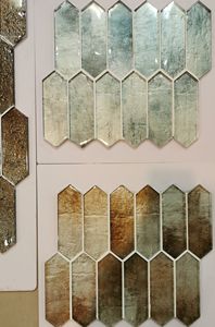 Nouvelle technologie de haute qualité mosaïque de <span class=keywords><strong>verre</strong></span>, fusion à haute température de frittage et la coloration, lustre métallique mosaïque de <span class=keywords><strong>verre</strong></span> industriel - Product Image 2