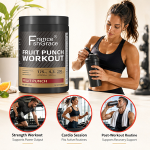 Suplemento Pre-Entrenamiento Shecome Personalizado para Adultos con Creatina 330G y Vitamina D para Apoyo Muscular, Polvo Pre-Entrenamiento con Creatina - Product Image 5