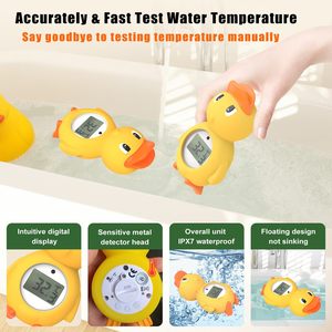Termómetro Digital de Agua para Baño Infantil con Forma de Cangrejo, Termómetro de Plástico con Forma de Animal, Termómetros Domésticos WL-2310 - Product Image 1