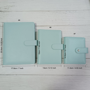 Copertina per Agenda ad Anelli A5 A6 di Grande Successo, Disponibile in Fabbrica e a Spedizione Rapida, Impermeabile, Portatile, in Pelle PU Personalizzata, Diario, Quaderno, Portafoglio - Product Image 6