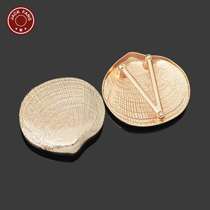 Boucle de connexion fantaisie pour maillot de bain, forme irrégulière, en métal, pour femme, décoration coquillage, personnalisable - Product Image 6