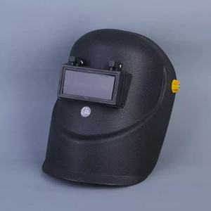 Casco de Soldador de Fibra de Vidrio con Visor Abatible y Protección Térmica, de Cuero Marrón, Personalizable, Venta al por Mayor Directa de Fábrica - Product Image 2