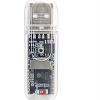 Carte de développement EZON ESP32-S3 partiellement équipée, Pocket-Dongle-S3 avec écran LCD de 0,96 pouce, N16R8 sans fil