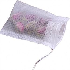 Large Tea Filter Bags Teabags Empty Scented Tea Bags with String Nonwoven <b>Material</b> Herbs <b>Packing</b> Bag - Product Image 4