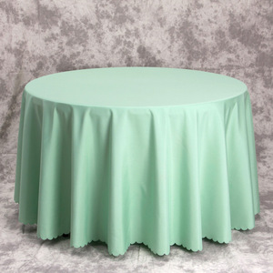 Manteles de Satén Verde Oscuro Estilo Navidad para Bodas, Impermeables, de Chifón con Pliegues, Disponibles en Doble Cara - Product Image 3