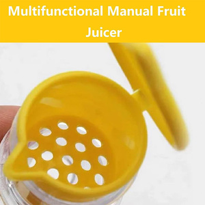 Presse-agrumes manuel portable 2025 pour oranges et citrons – Extracteur de jus en plastique pour agrumes - Product Image 5