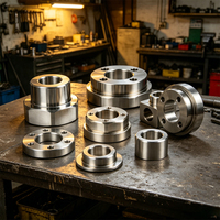 Service de fraisage CNC sur mesure, y compris le tournage et le fraisage pour les pièces métalliques en aluminium, laiton et acier inoxydable