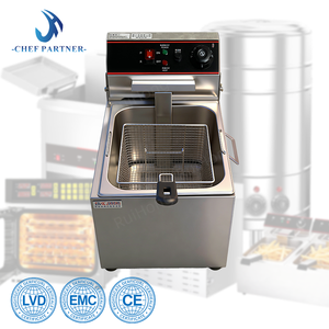 Friggitrice Elettrica Professionale Ruihong in Acciaio Inox da 11L/13L/16L, Grado Commerciale, 3.5KW - Product Image 3