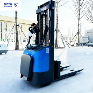 WGZN New 1.5Ton Electric Stacker <strong>2.</strong>2kw Lifting Motor Lead-Acid Battery for Logistics Center - Product Image 2