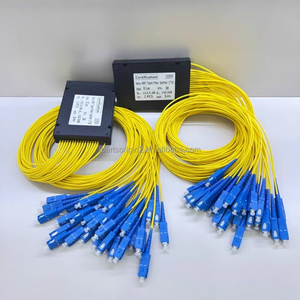กล่องแยกสัญญาณออปติคอลแบบ 1x32 SC UPC สายไฟเบอร์แบบ Single Mode สำหรับภายในอาคาร 1 เข้า 32 ออก กล่อง ABS สำหรับแผงเชื่อมต่อไฟเบอร์ ODF - Product Image 4