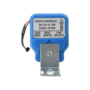 स्वचालित ऑटो पर फोटो स्ट्रीट लाइट स्विच dc <span class=keywords><strong>12V</strong></span> 220v 50-60hz 10a वाटरप्रूफ फोटो कंट्रोल सेंसर स्विचर - Product Image 4