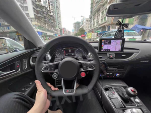 พวงมาลัยคาร์บอนไฟเบอร์ LED R8 สำหรับ <span class=keywords><strong>Audi</strong></span> <span class=keywords><strong>RS</strong></span> A3 A4L <span class=keywords><strong>A5</strong></span> A6L A7 Q2 Q3 S4 S5 S7 8V B8 C7 แบบกำหนดเองได้ - Product Image 5