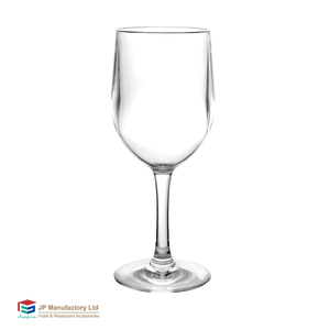 Copas de vino de fiesta clásicas de policarbonato transparente personalizadas de alta calidad, irrompibles de 300ml para boda de Picnic en la playa - Product Image 1