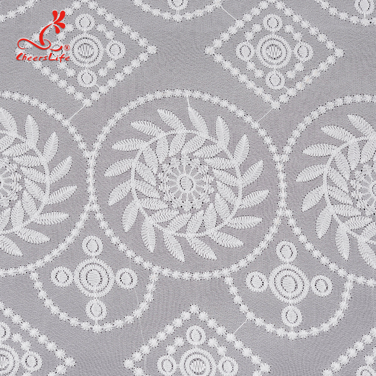 100% Polyester 2020 Luxe Dernière Maille Filet Blanc Broderie Française Robe De Mariée En Dentelle Tissu