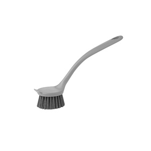 Cepillo para ollas con mango largo y espátula, cerdas de nailon, multifuncional para limpiar ollas y sartenes - Product Image 2
