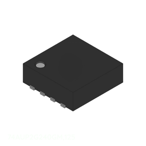 Manufacturer Channel 74AUP2G240GM125 8 XFQFN Exposed <b>Pad</b> Logic Components Electronic - Product Image 1