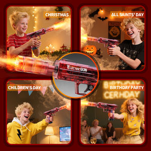 夏高速ウォーターガンブラスターシューターガン大容量リチウム電池長距離自動水噴出ガン子供用 - Product Image 5