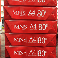 Papier A4 80 g/m² 500 feuilles par rame, haute luminosité, pour bureau, fabrication en usine, supporte l'étiquetage privé et la marque OEM