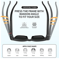 Lunettes Intelligentes avec Caméra, Lunettes de Traduction, Lunettes Intelligentes IA avec Caméra, Enregistrement Vidéo et Audio 1080P