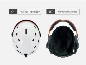 Casco de Esquí <span class=keywords><strong>Atomic</strong></span> Elegante con Visera y Gafas Integradas, Tecnología Rim para Uso Profesional en Invierno y Todas las Estaciones - Product Image 3