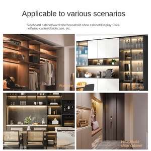 Ligne lumineuse à LED encastrée bande d'armoire sans soudure lumière linéaire fente armoire ligne aluminium lumière - Product Image 3