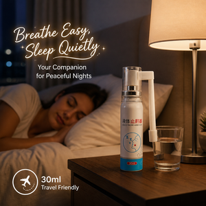 Spray Liquide Anti-Ronflement 30ml Lubrifiant et Hydratant pour la Gorge Aide au Sommeil Soin Nocturne Contre le Ronflement - Product Image 2