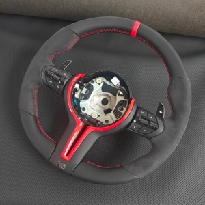 高品质真皮方向盘套适用于 F10 F20 F22 F30 F32 F42 F16 F15 X3 X5 即插即用 - Product Image 3