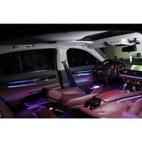 Luz Ambiental Estilo Galaxia para BMW Serie 7 F01 F02, Lámpara de Atmósfera, Iluminación Interior de Coche, Accesorios para Auto