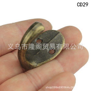 Cd29 Antique Style Zinc Alloy Wall Hook 21x35mm Single Hole <b>Clothes</b> Hook For Wall Or Door Mounting - Product Image 2