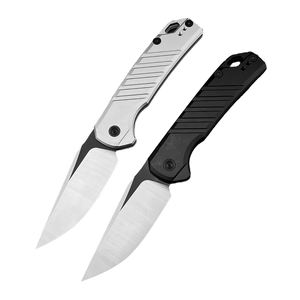 سكين جيب قابل للطي KS 7305 D2 بمقبض ألومنيوم، أداة تكتيكية للرحلات الخارجية والنجاة والإنقاذ والصيد - Product Image 1