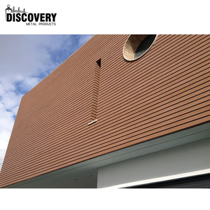 Panneau WPC imperméable pour décoration extérieure de façade de <span class=keywords><strong>maison</strong></span> Revêtement mural <span class=keywords><strong>composite</strong></span> léger et durable anti-UV en plastique - Product Image 3