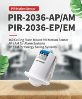 Mini capteur de présence PIR filaire PIR-2036-EP Mouvement et position pour les systèmes d'économie d'énergie de chambre d'hôtel