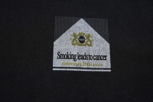 T-shirt surdimensionné personnalisable avec graphique « Fumer mène à un <span class=keywords><strong>cancer</strong></span> », tee-shirt décontracté streetwear pour hommes - Product Image 5