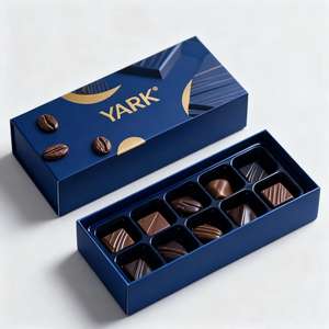 Caja de Embalaje de Cartón Biodegradable y Comestible, Material Reciclable, Ligero, Duradero y Portátil para Barras de Chocolate - Product Image 6