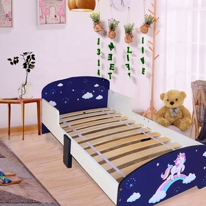 Custom factory letto singolo per il capretto del bambino letti full size rustico in legno per bambini bambini delle ragazze di casa letto - Product Image 4