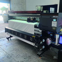 Imprimante à sublimation numérique d'occasion 1,9 m avec 4 têtes d'impression I3200 Imprimante à sublimation par transfert thermique Machine d'impression d'occasion bon marché