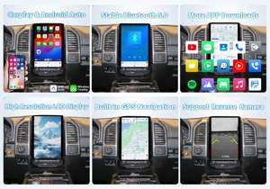Android 14.4 Inch Touch Screen Auto Stereo Car Radio for Ford Expedition 2018-2022 GPS Navigation Multimedia Player Carplay - Product Image 6