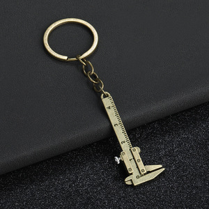 Mini calibre à vernier de poche, porte-clés, ornements, petit outil de mesure de précision 3D mobile, accessoires, règle coulissante en alliage - Product Image 4