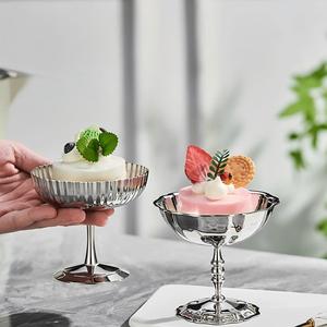 BORGE Coppa per Dessert Personalizzata in Acciaio Inox 304 per Hotel, Ristoranti, Bar, Gelati, Ghiaccioli e Budini - Product Image 2