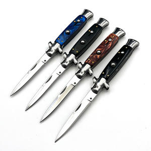 ديي التخييم في الهواء الطلق تسلق الجبال سيارة حقل الدفاع حادة أجيال حلاقة مقبض الخشب 3cr1 3 البقع - Product Image 2