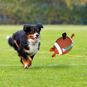 Indestructible Durable Écologique PU Matériel Chien Jouets Football Interactif Formation Remorqueur Guerre Superbowl Partie Morsure - Product Image 3