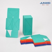 Boîte cadeau magnétique pliable personnalisée de 7 pouces en carton vert pour bougie, pour la Saint-Valentin, emballage de fleurs, prête à être expédiée