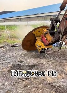 Sega Circolare Diamantata ad Alta Velocità per Escavatore, Taglierina per Granito, Macchine per Taglio Pietra, Montaggio su Escavatore - Product Image 5