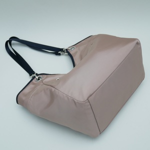 Double-sided Reversible Women's Monogram Print Tote <b>Bag</b> Large Capacity Water-resistant Nylon Shoulder <b>Bag</b> for <b>Work</b> Travel Daily - Product Image 2