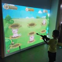 Abay-jeu de tir à pistolet machine Interactive DefiLabs, projection sur les murs, jeu de combat avec héros pour la chasse